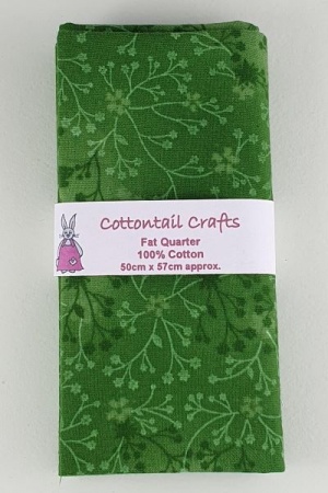 Fat Quarter - JLC081 Flutter - Olive